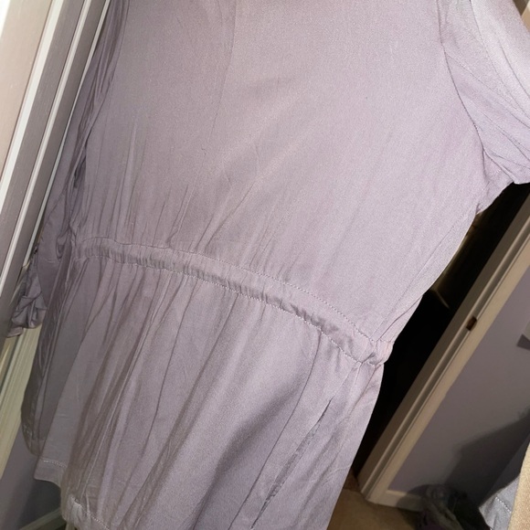 Grayish Pale Purple Cardigan - Picture 3 of 3